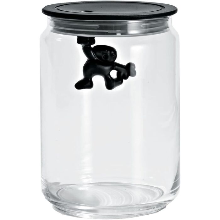 Alessi - Gianni Storage Jar - Black